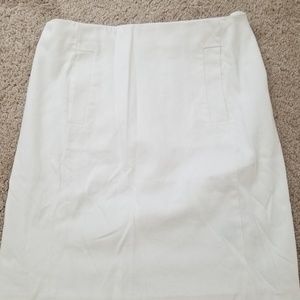 Size 4 white skirt